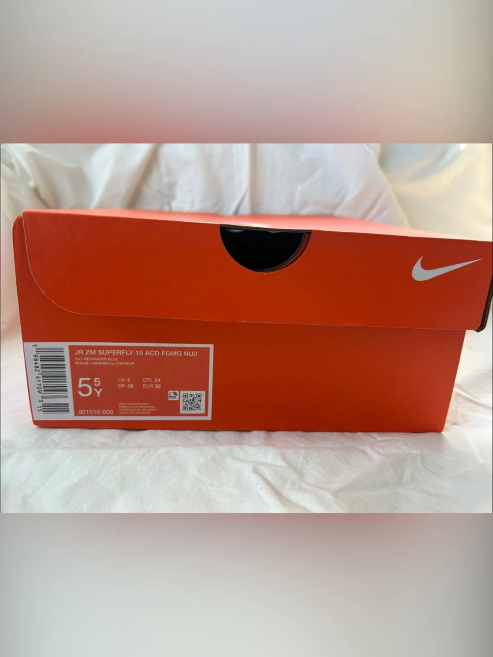 Nike JR Superfly 10 Academy Cleats Boys Size 5.5 NWT/NIB